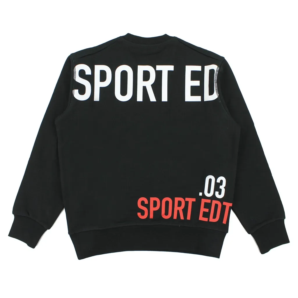 Dsquared2 Kids Logo Printed Crewneck Sweatshirt