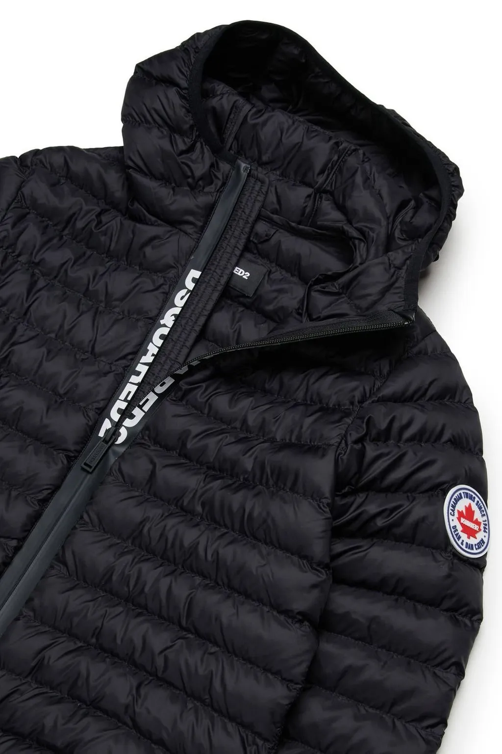 Dsquared2 Kids Logo Patch Padded Jacket