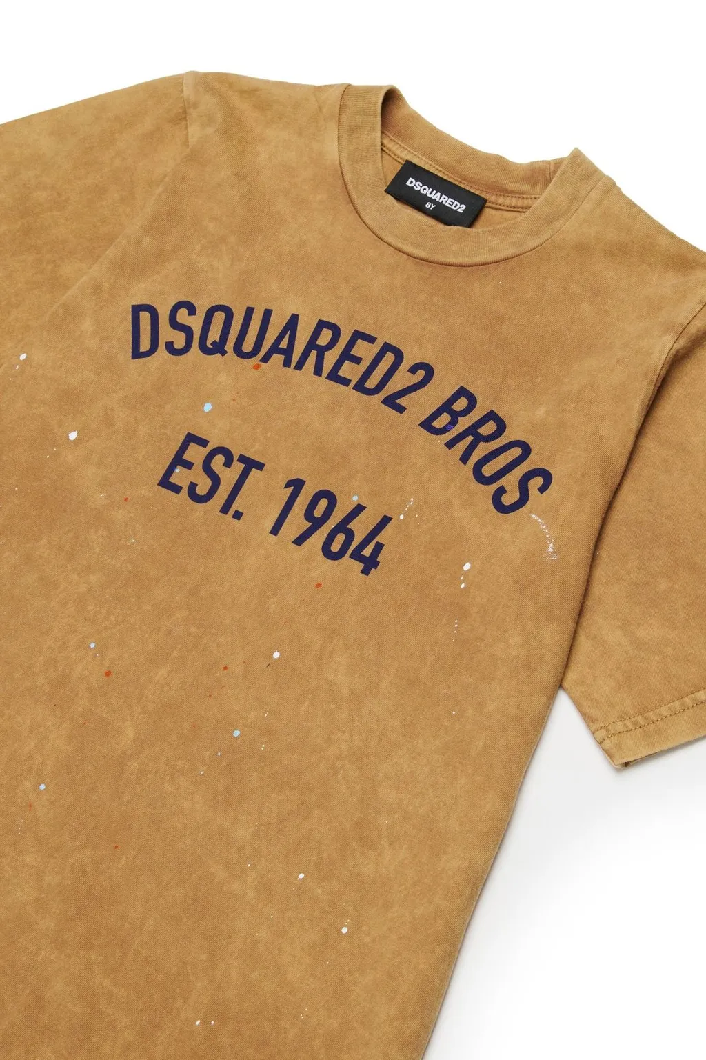 Dsquared2 Kids Logo Printed Crewneck T-Shirt