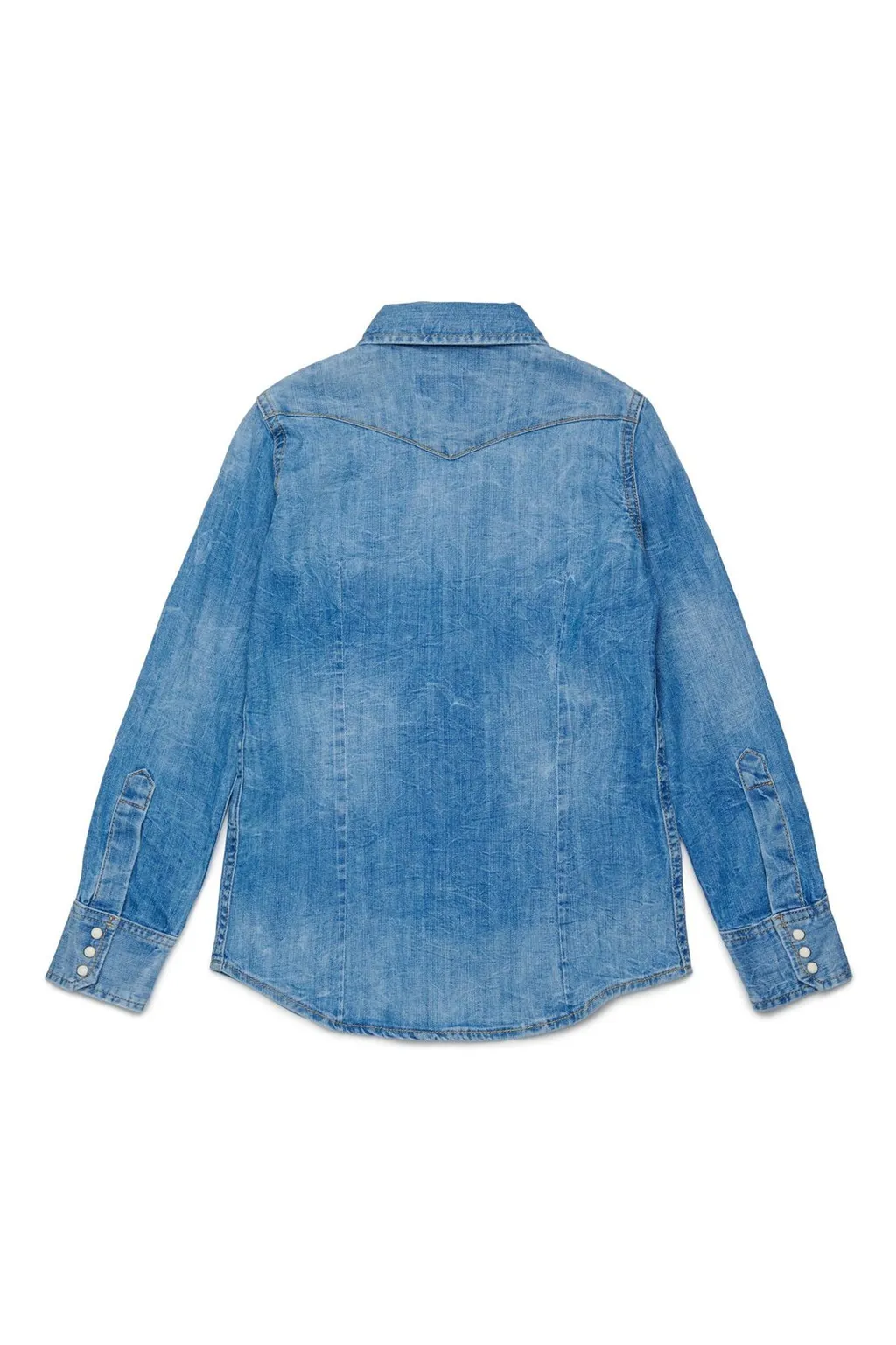 Dsquared2 Kids Long-Sleeved Denim Shirt