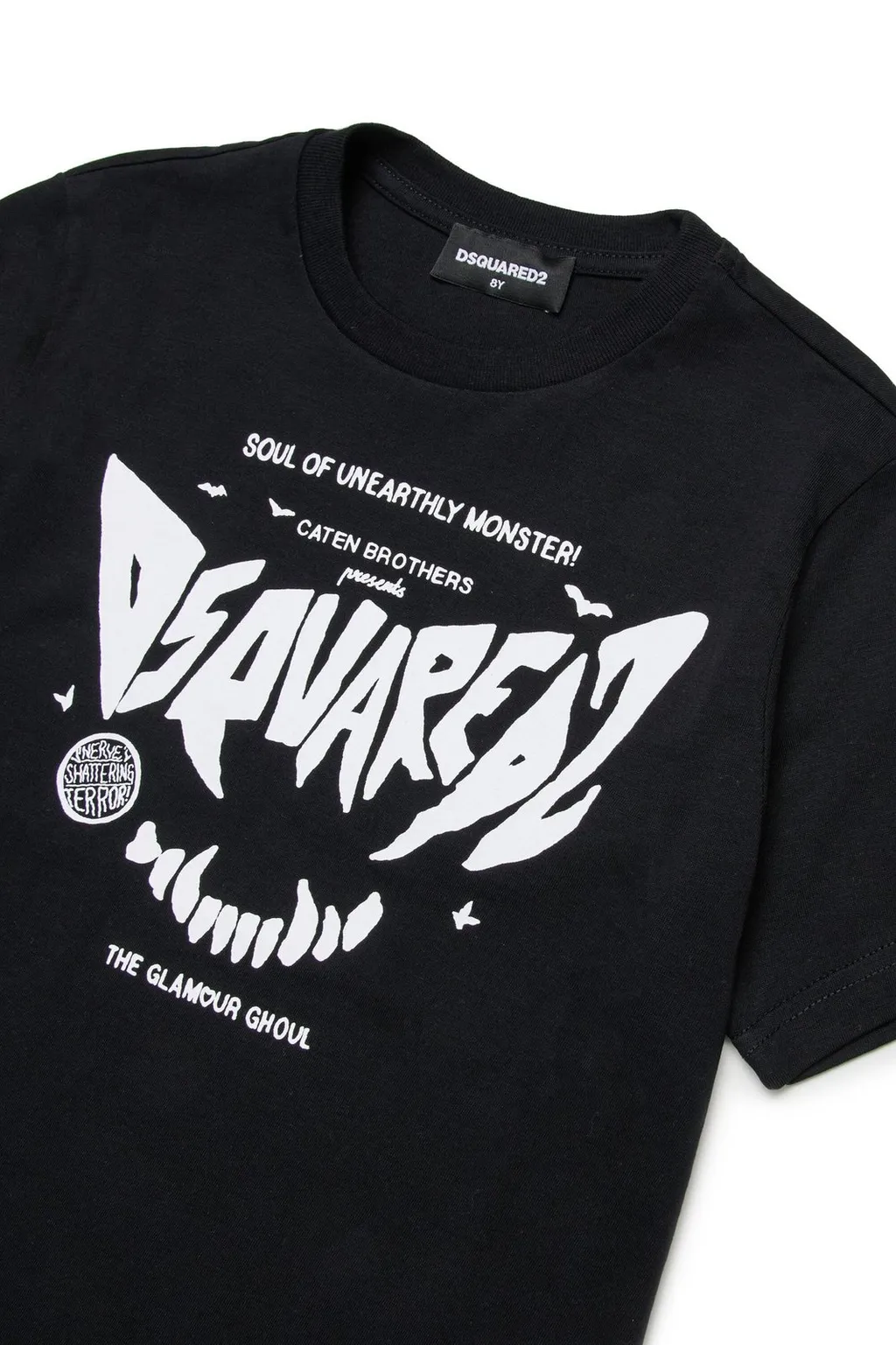 Dsquared2 Kids Logo Printed Crewneck T-Shirt