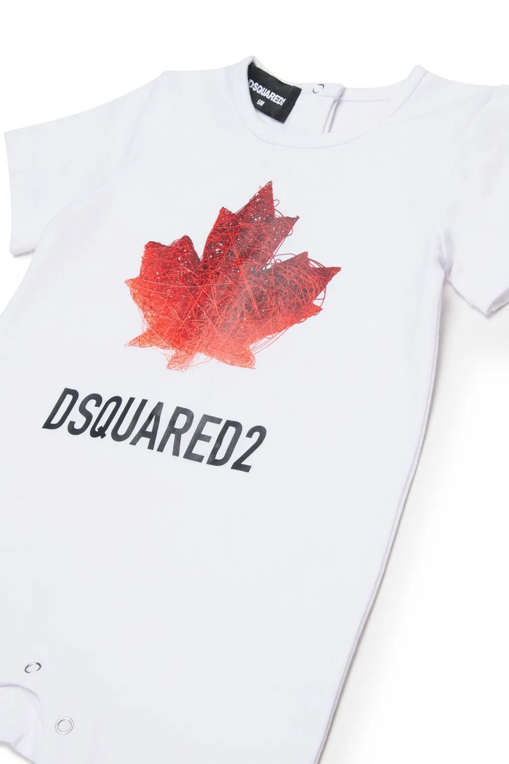 Dsquared2 Kids Maple Leaf Romper