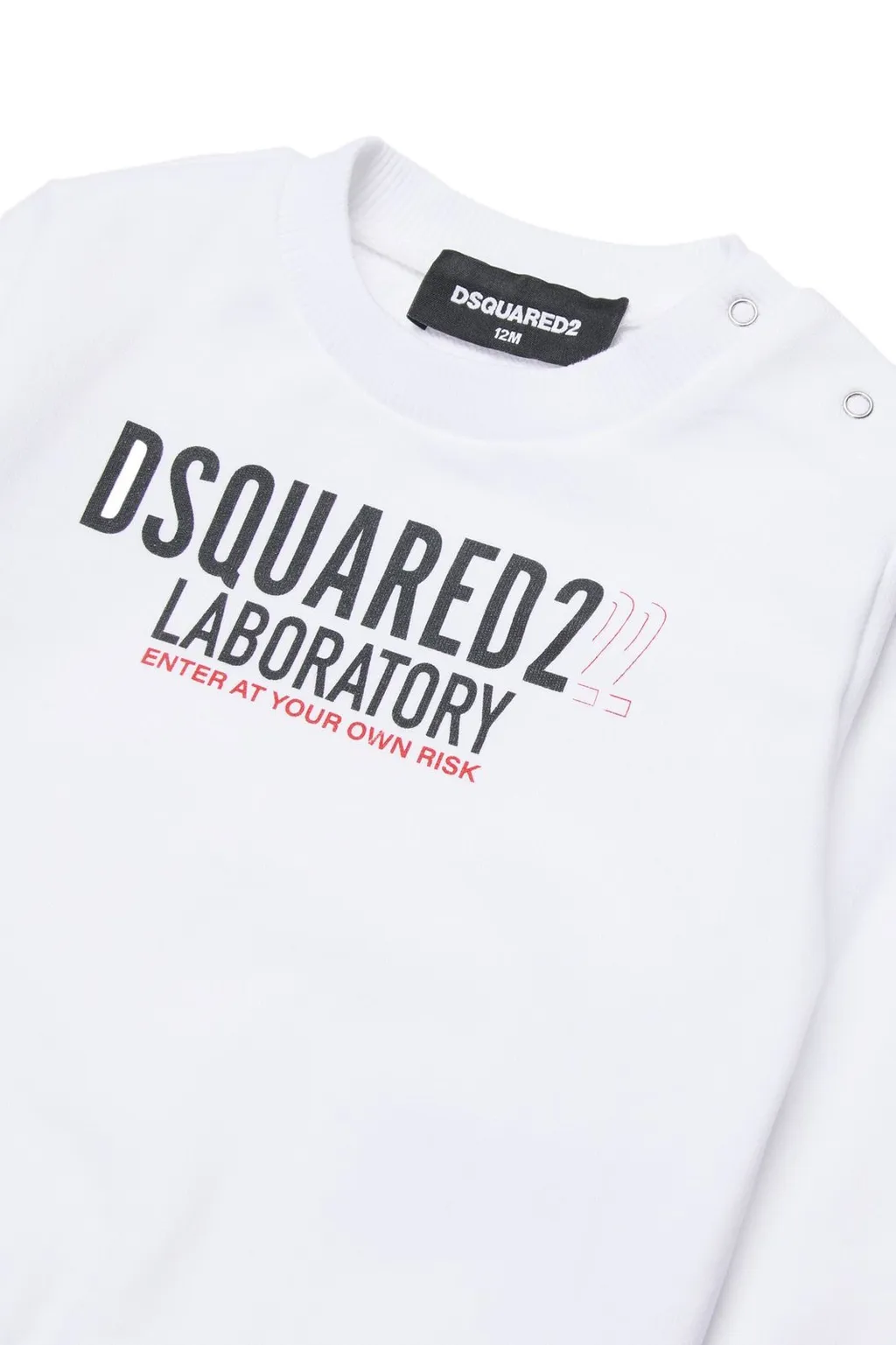 Dsquared2 Kids Logo Printed Crewneck Sweatshirt