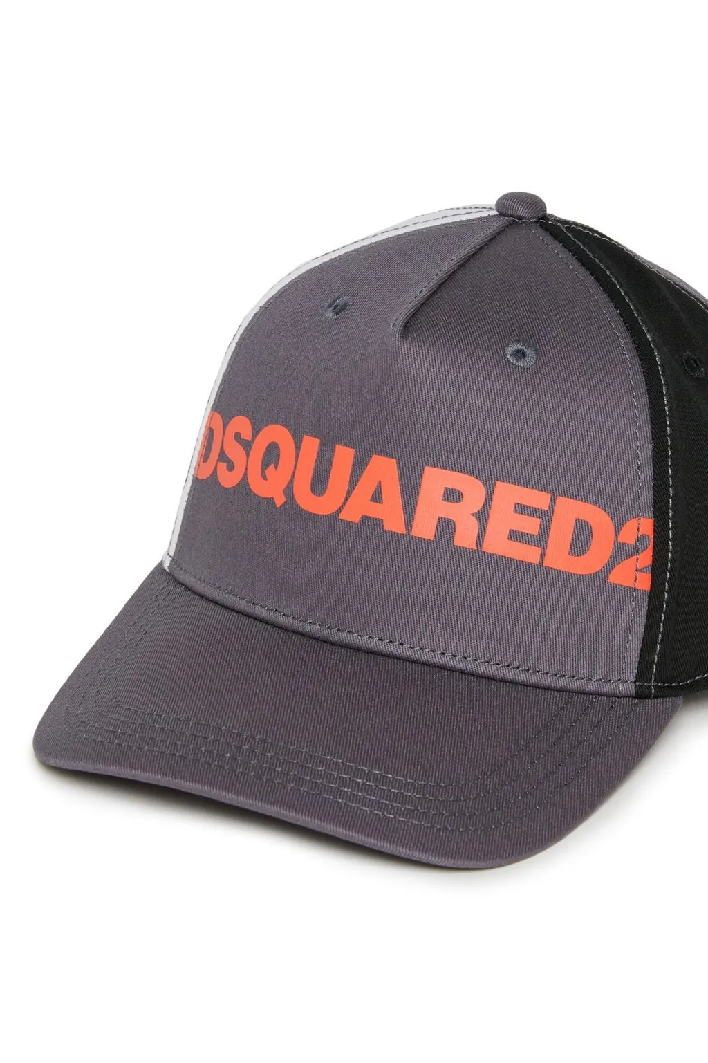 Dsquared2 Kids Logo Printed Two-Toned Baseball Cap