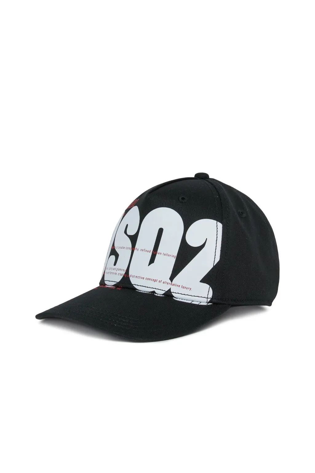 Dsquared2 Kids Logo Printed Curved-Peak Baseball Cap