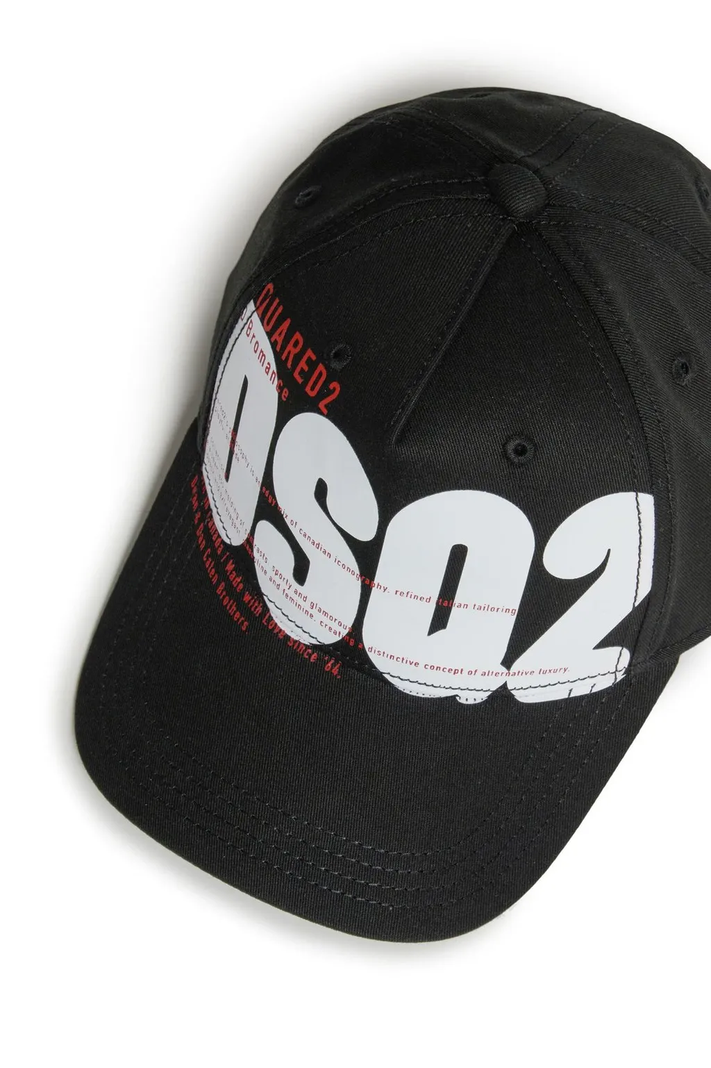 Dsquared2 Kids Logo Printed Curved-Peak Baseball Cap