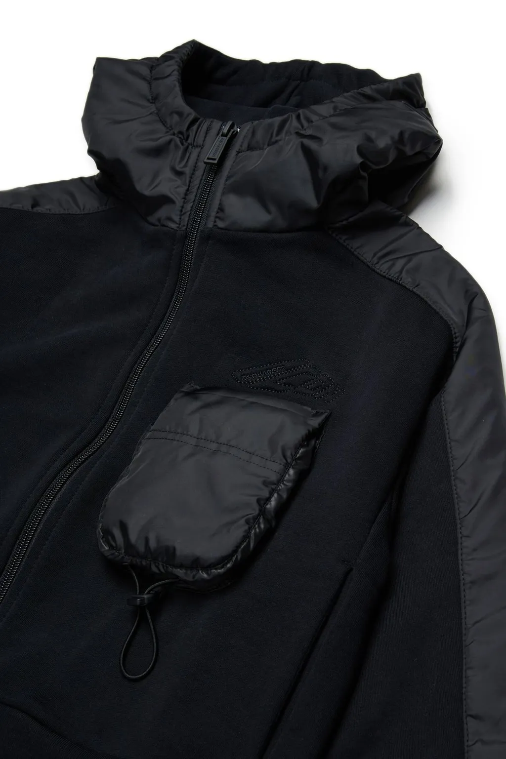 Dsquared2 Kids Drawstring Pocket Hooded Jacket
