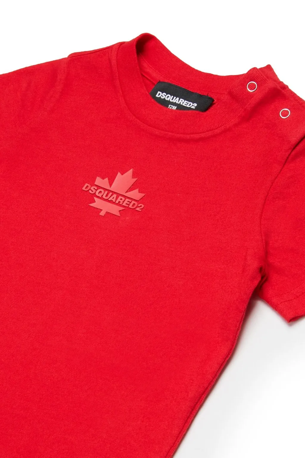 Dsquared2 Kids Maple Leaf Logo Crewneck T-Shirt