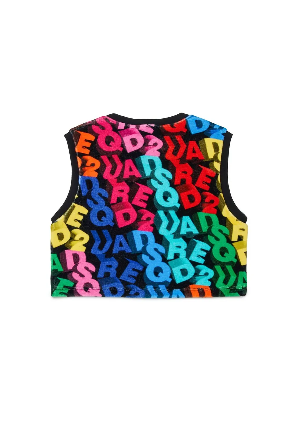 Dsquared2 Kids All-Over Logo-Printed Tank Top
