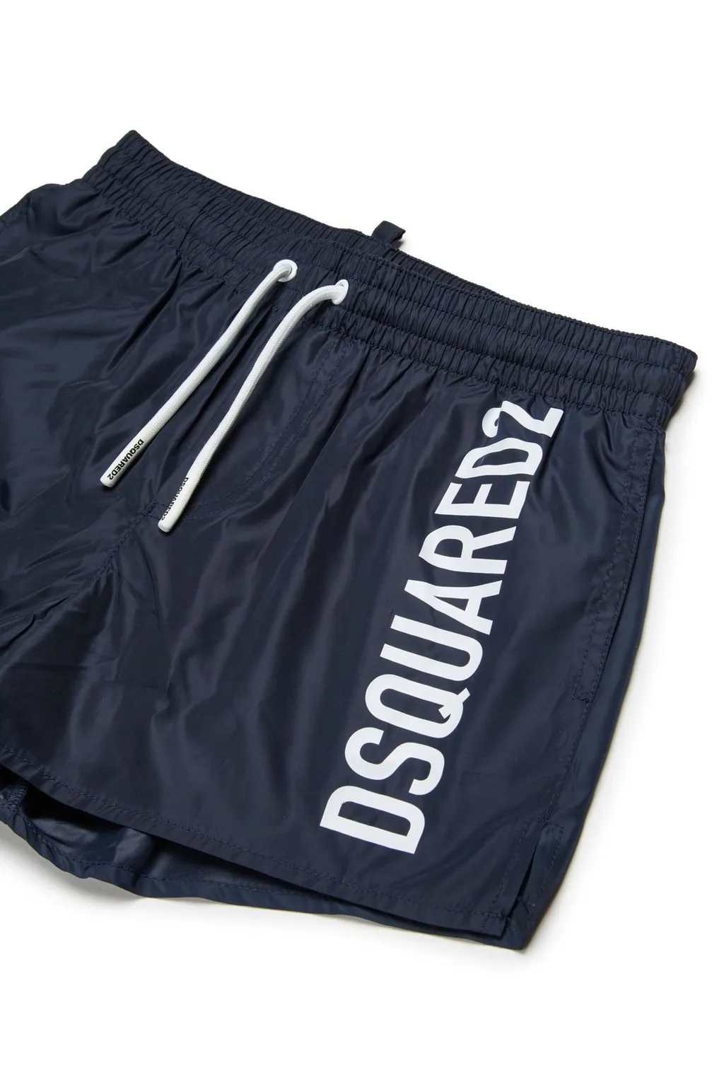 Dsquared2 Kids Logo-Printed Drawstring Swim Shorts
