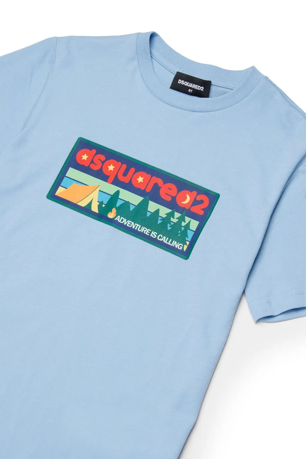 Dsquared2 Kids Logo-Printed Crewneck T-Shirt