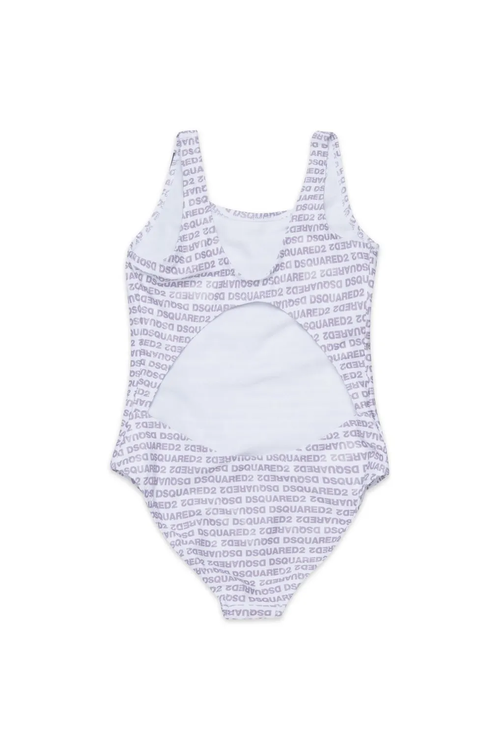 Dsquared2 Kids All-Over Logo Patterned One-Piece Swimsuit