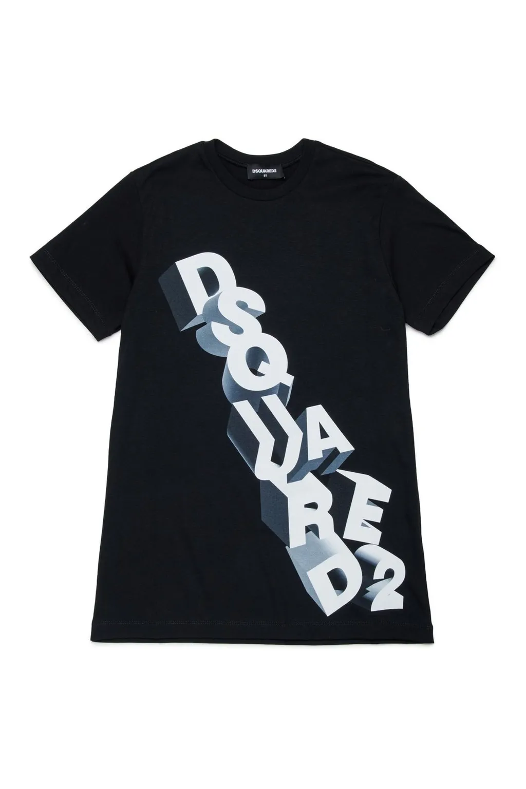 Dsquared2 Kids Logo Printed Crewneck Dress