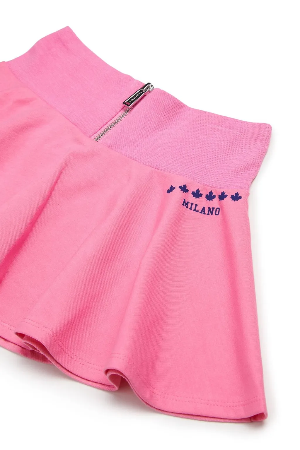 Dsquared2 Kids Zip Detailed Flared Skirt