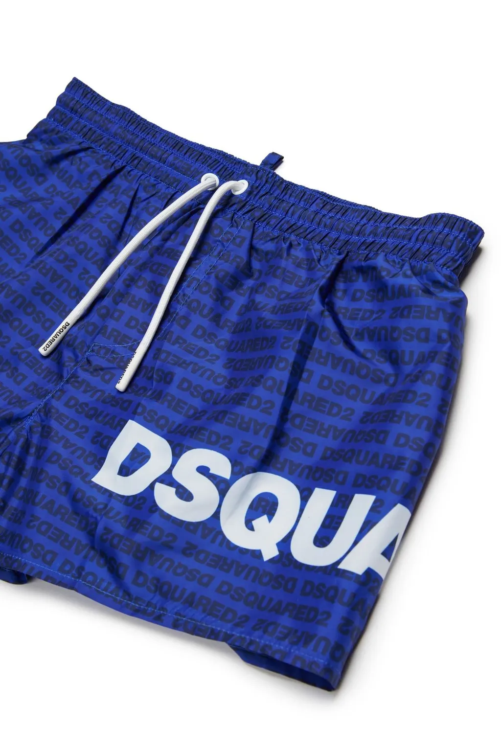 Dsquared2 Kids Logo Printed Drawstring Swim Shorts