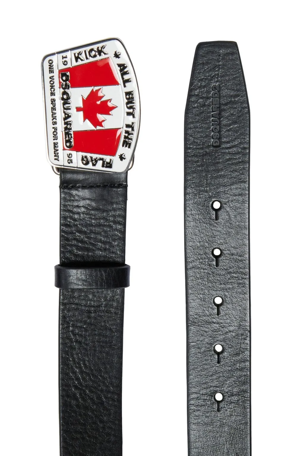Dsquared2 Kids Canada-Inspired Buckle Belt