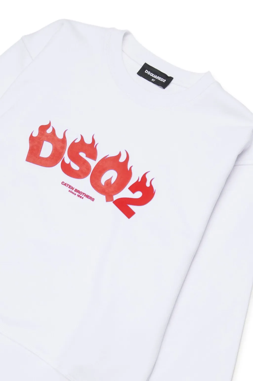 Dsquared2 Kids Logo Printed Crewneck Sweatshirt