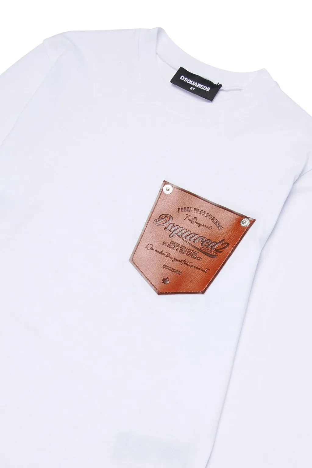 Dsquared2 Kids Logo Detailed Long-Sleeved T-Shirt