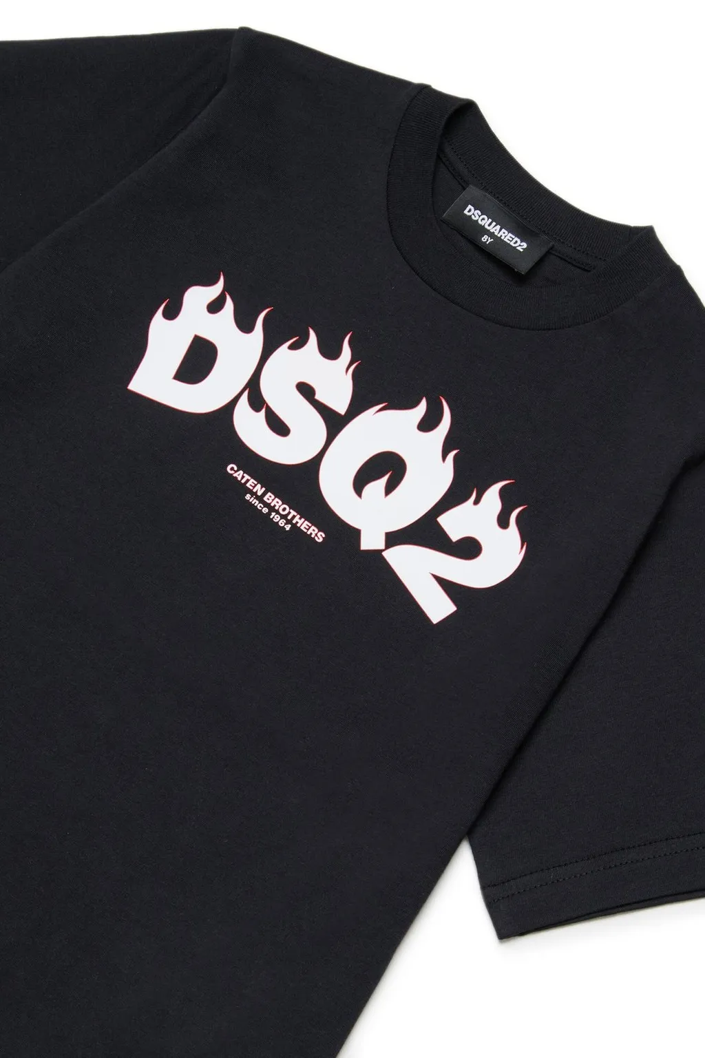 Dsquared2 Kids Logo-Printed Crewneck T-Shirt