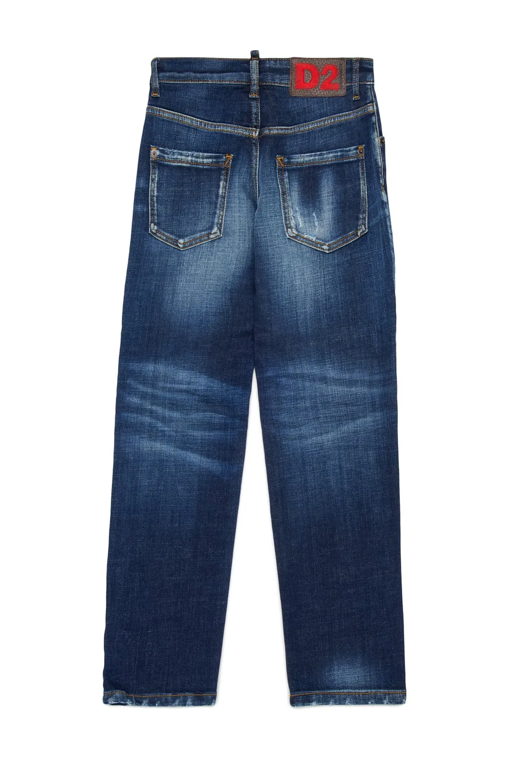 Dsquared2 Kids Distressed Regular Fit Jeans