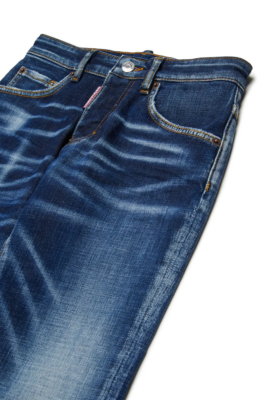 Dsquared2 Kids Distressed Regular Fit Jeans