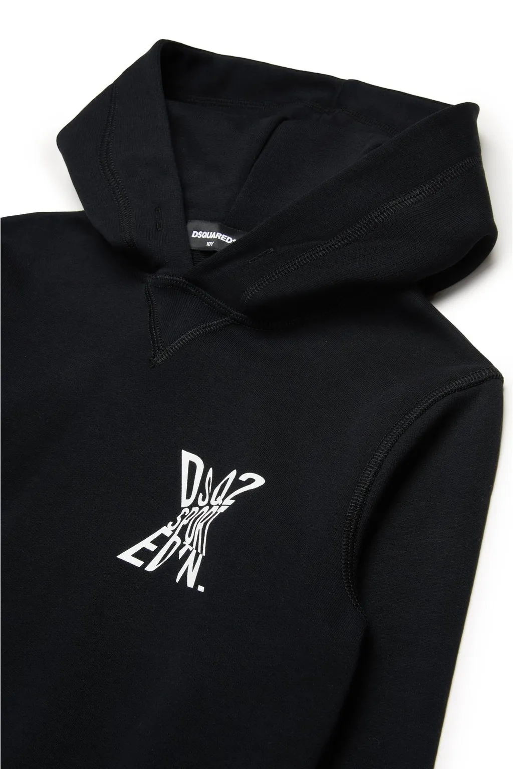 Dsquared2 Kids Logo Printed Long-Sleeved Hoodie