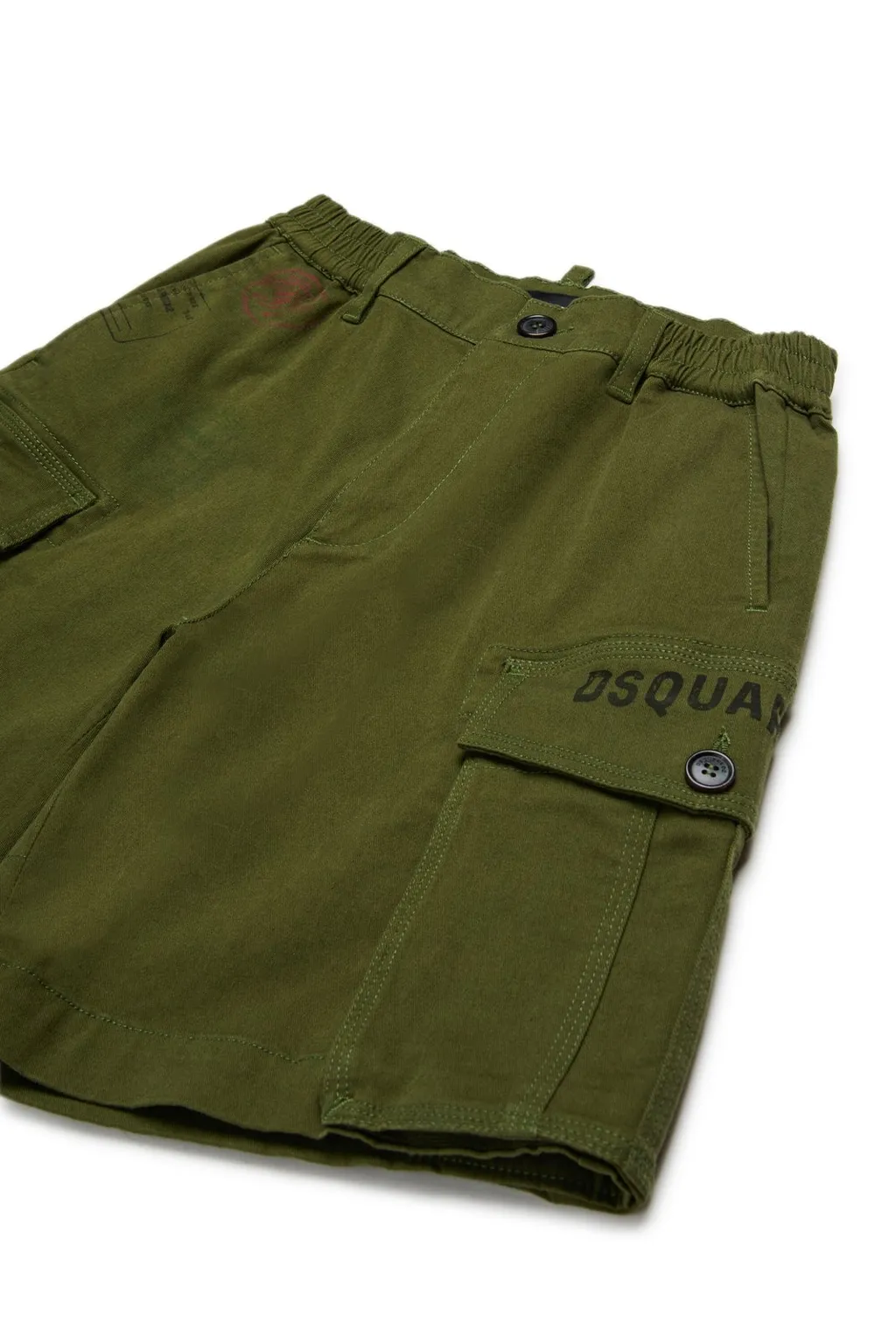 Dsquared2 Kids Logo Printed Cargo Shorts