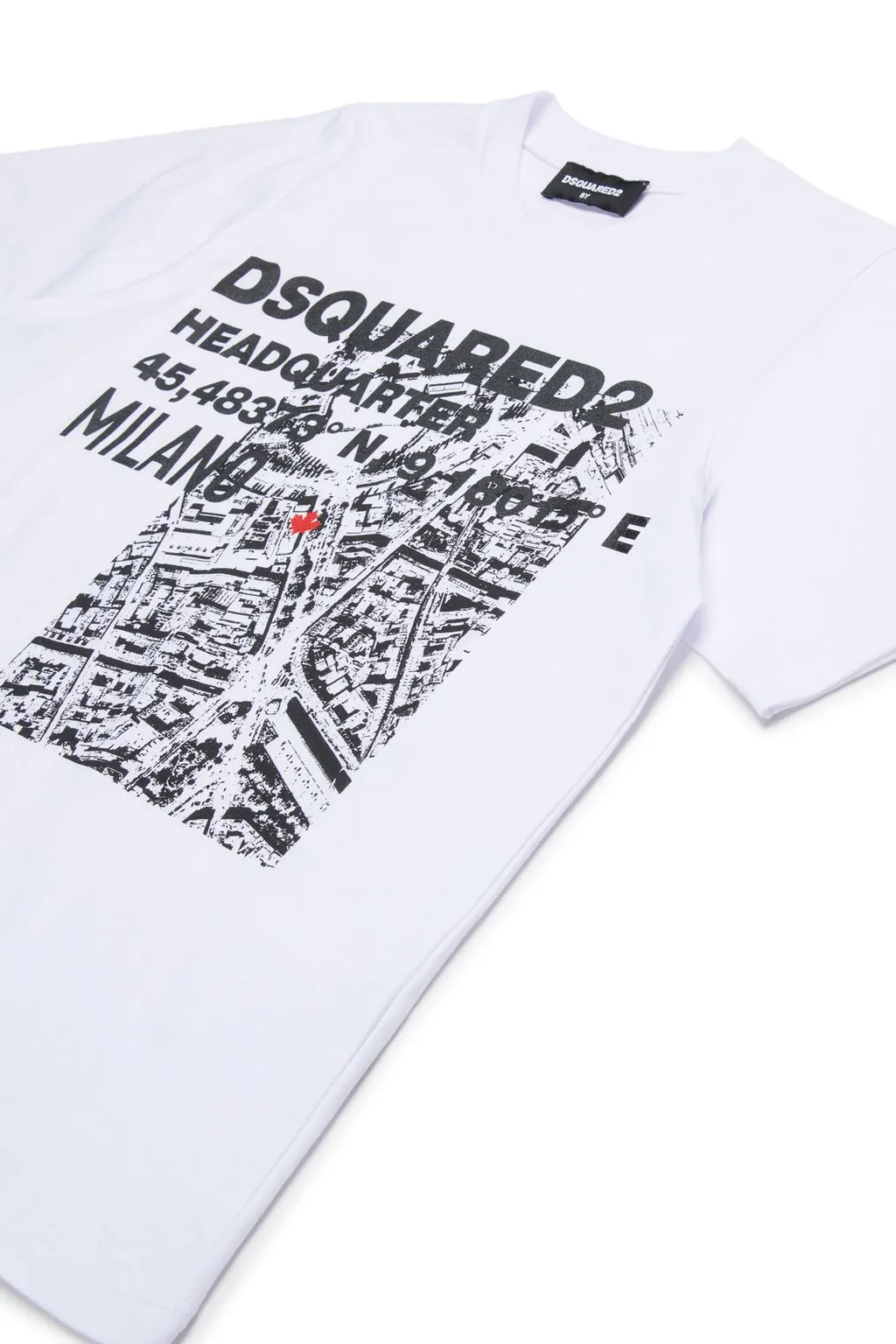 Dsquared2 Kids Logo Printed Crewneck T-Shirt