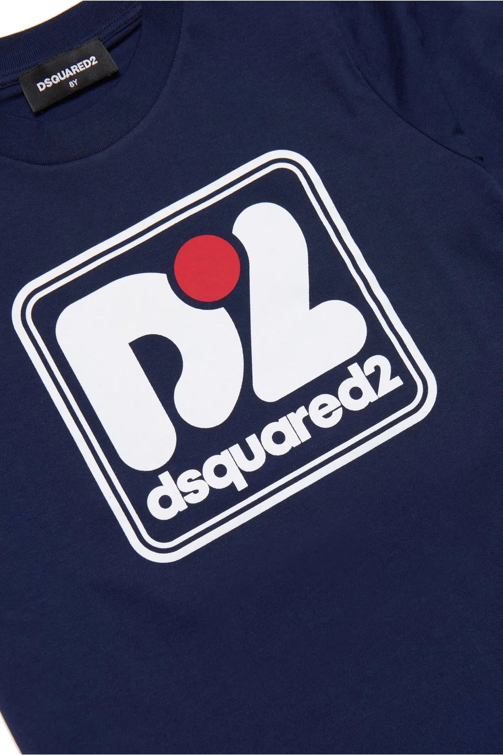 Dsquared2 Kids Logo Printed Crewneck T-Shirt