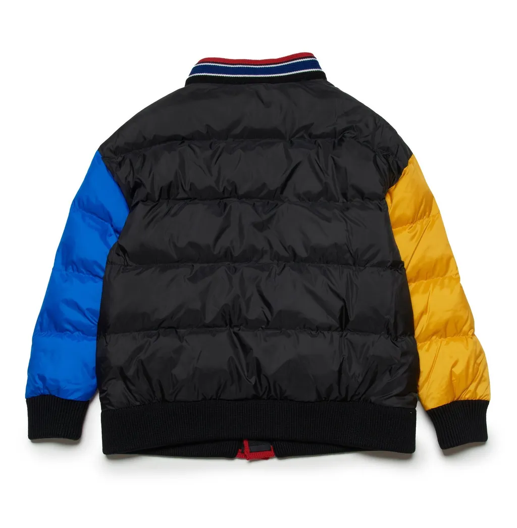 Dsquared2 Kids Colour-Block V-Neck Padded Jacket