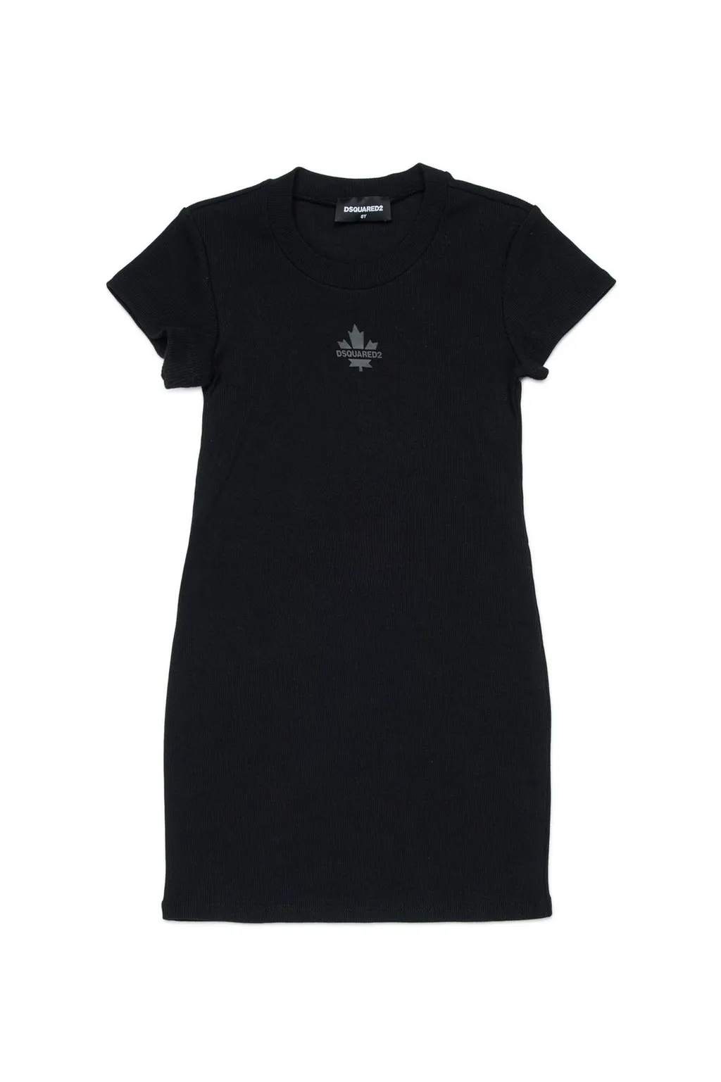 Dsquared2 Kids Crewneck Ribbed-Knit Dress