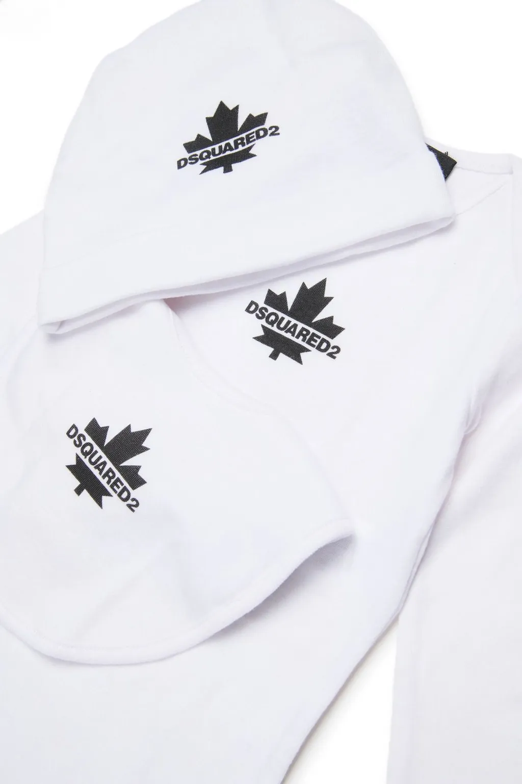 Dsquared2 Kids Logo Printed Knit Birth Set