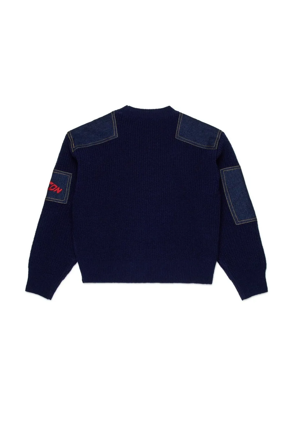 Dsquared2 Kids Logo Embroidered Knitted Jumper