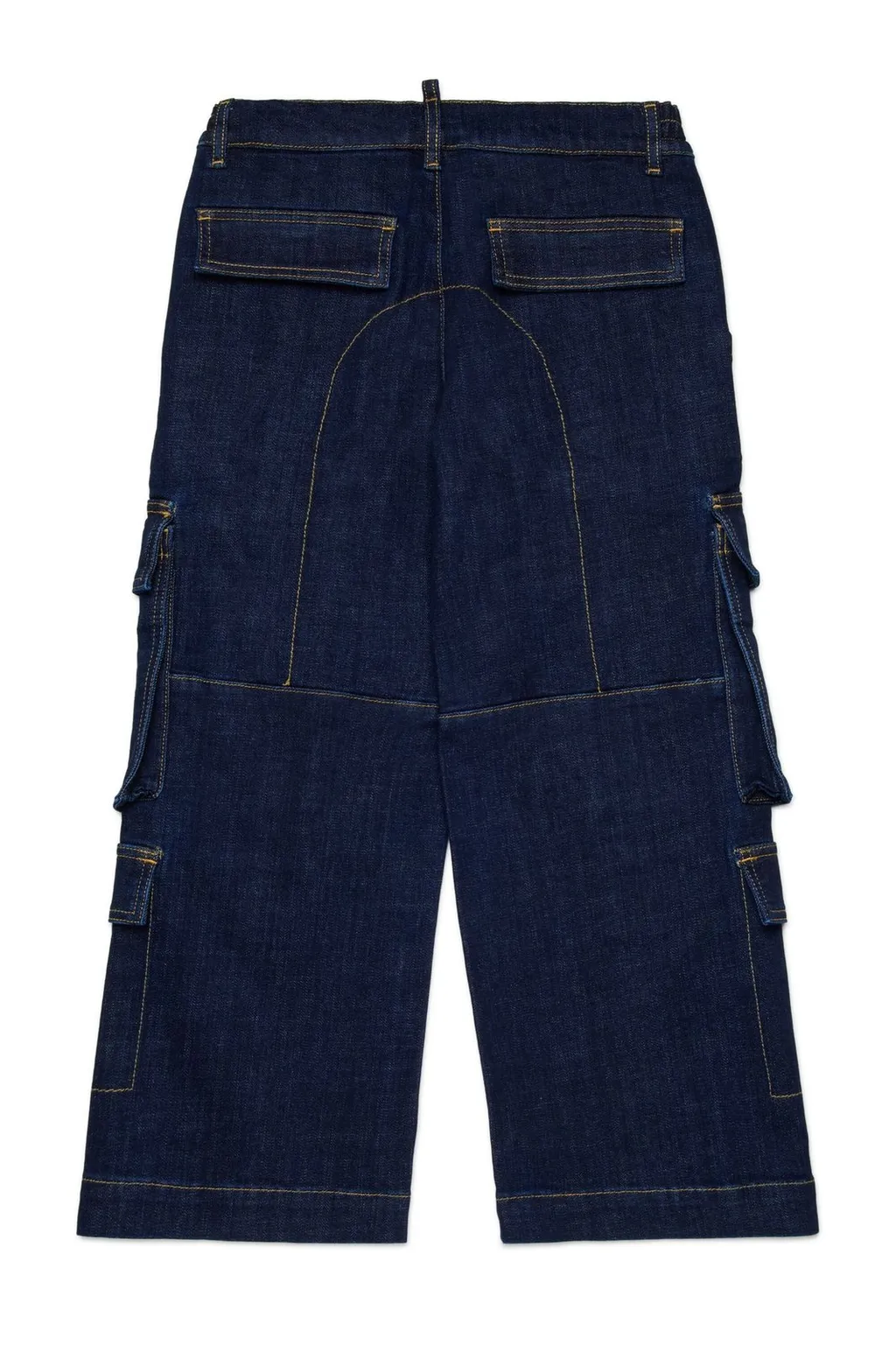 Dsquared2 Kids Icon Logo Embroidered Cargo Jeans
