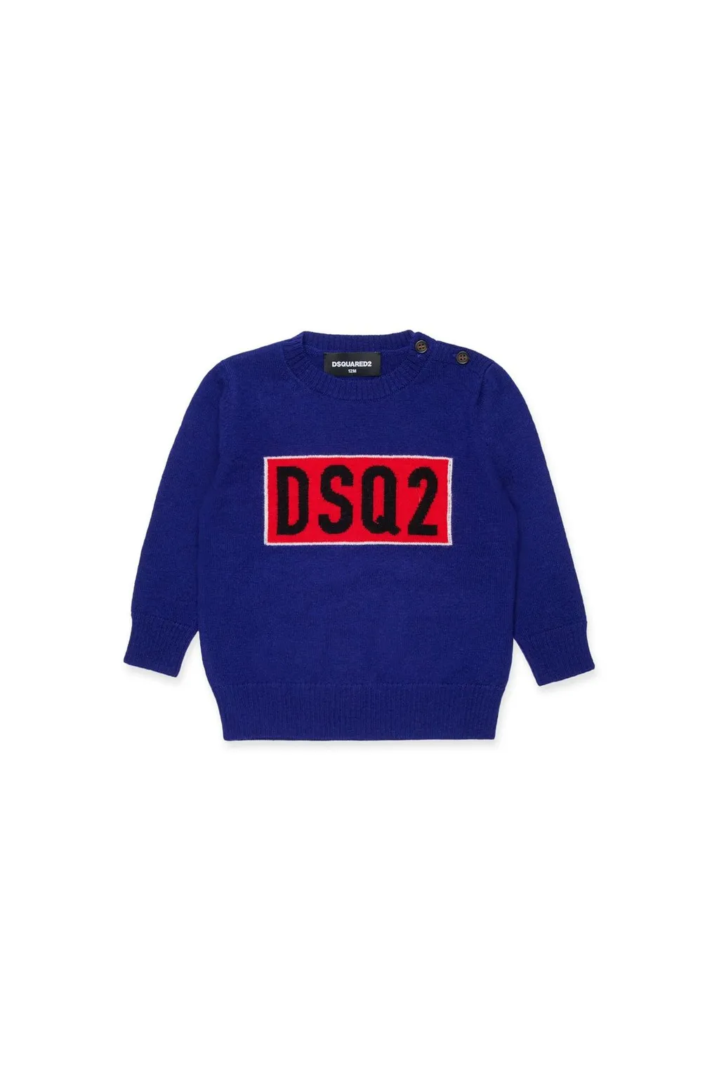 Dsquared2 Kids Dsq2 Logo Knitted Jumper