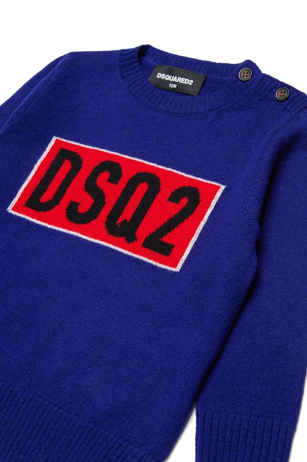 Dsquared2 Kids Dsq2 Logo Knitted Jumper