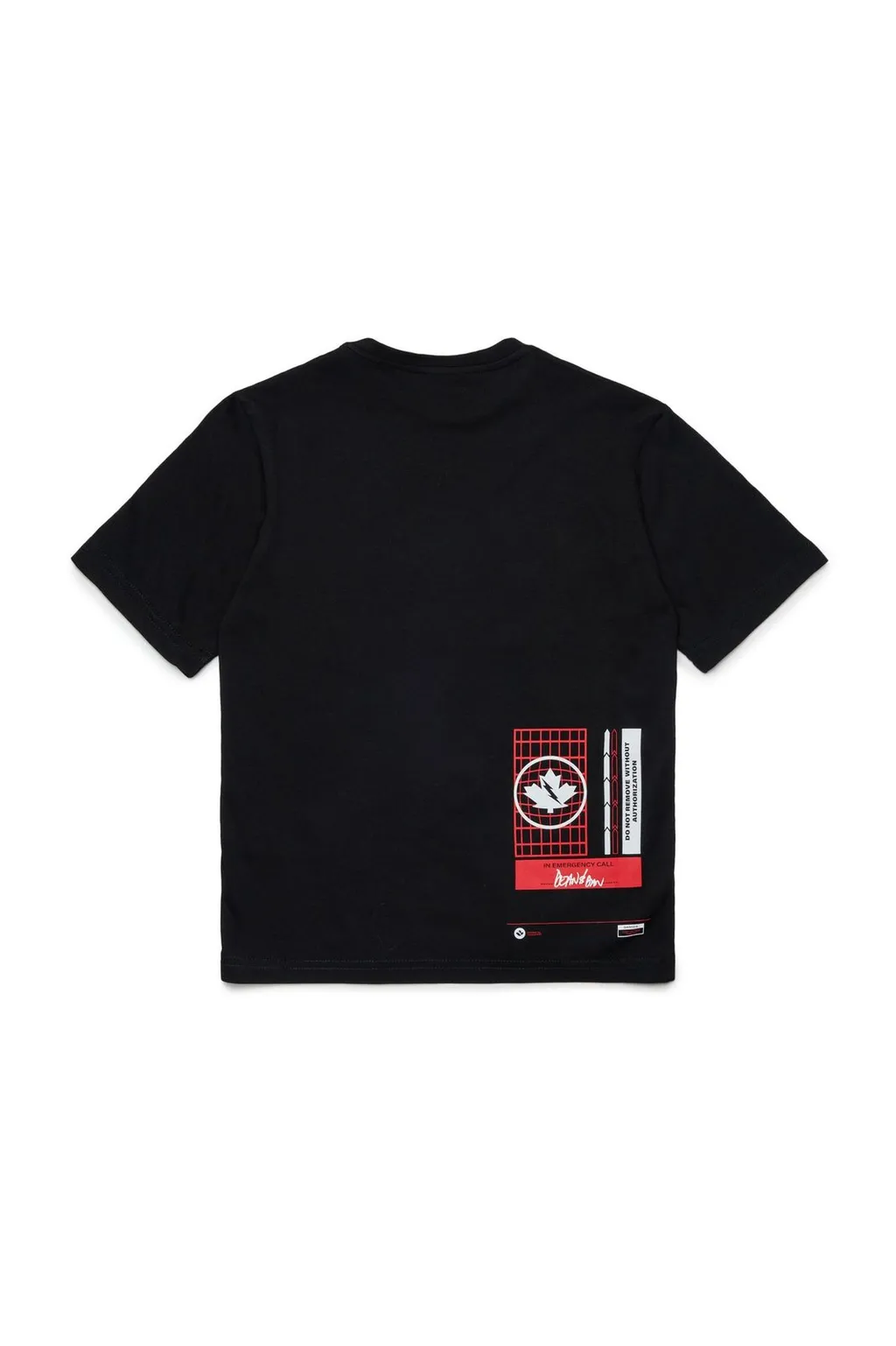 Dsquared2 Kids Logo Printed Crewneck T-Shirt