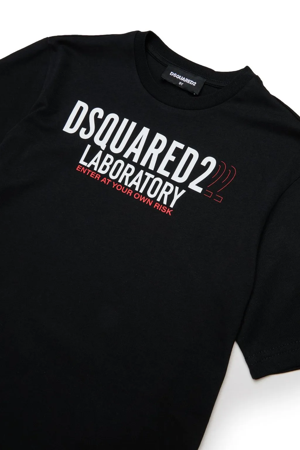 Dsquared2 Kids Logo Printed Crewneck T-Shirt
