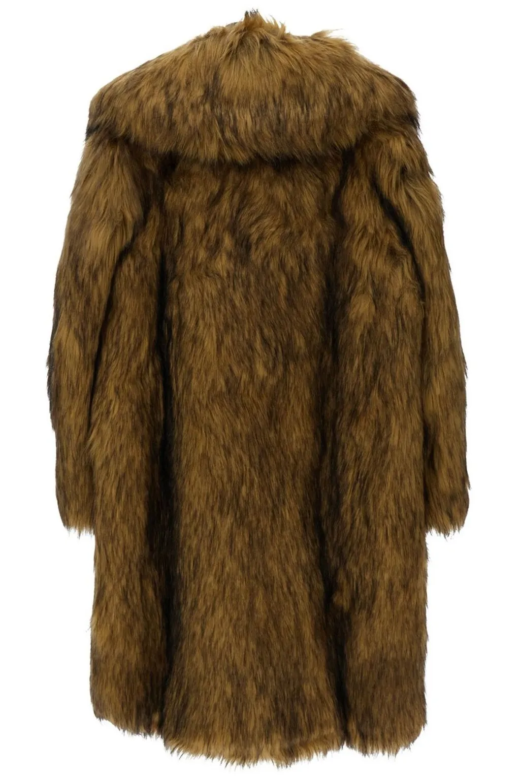 Dsquared2 Kids Long Sleeve Faux Fur Coat