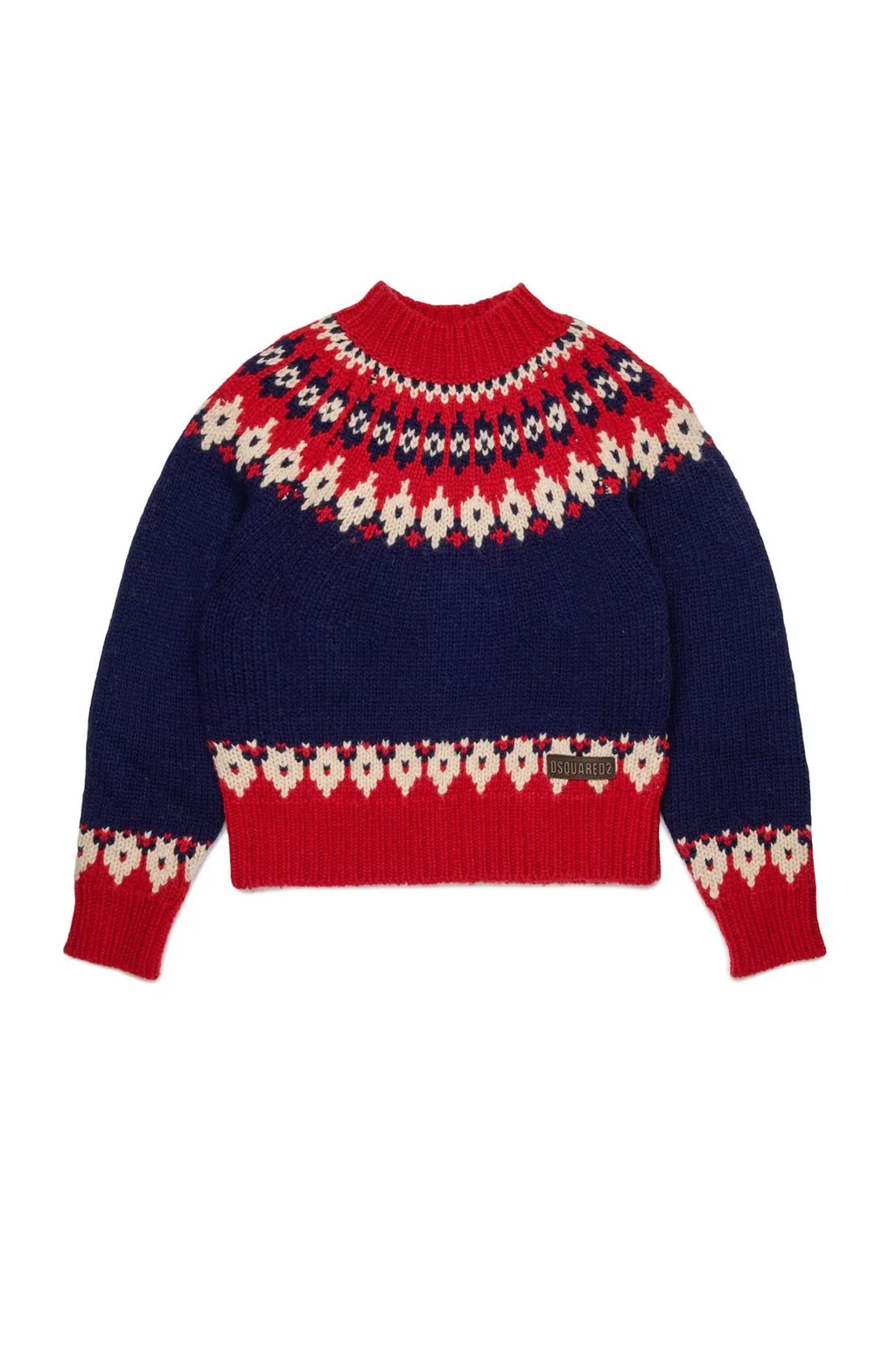 Dsquared2 Kids Turtleneck Knitted Pullover