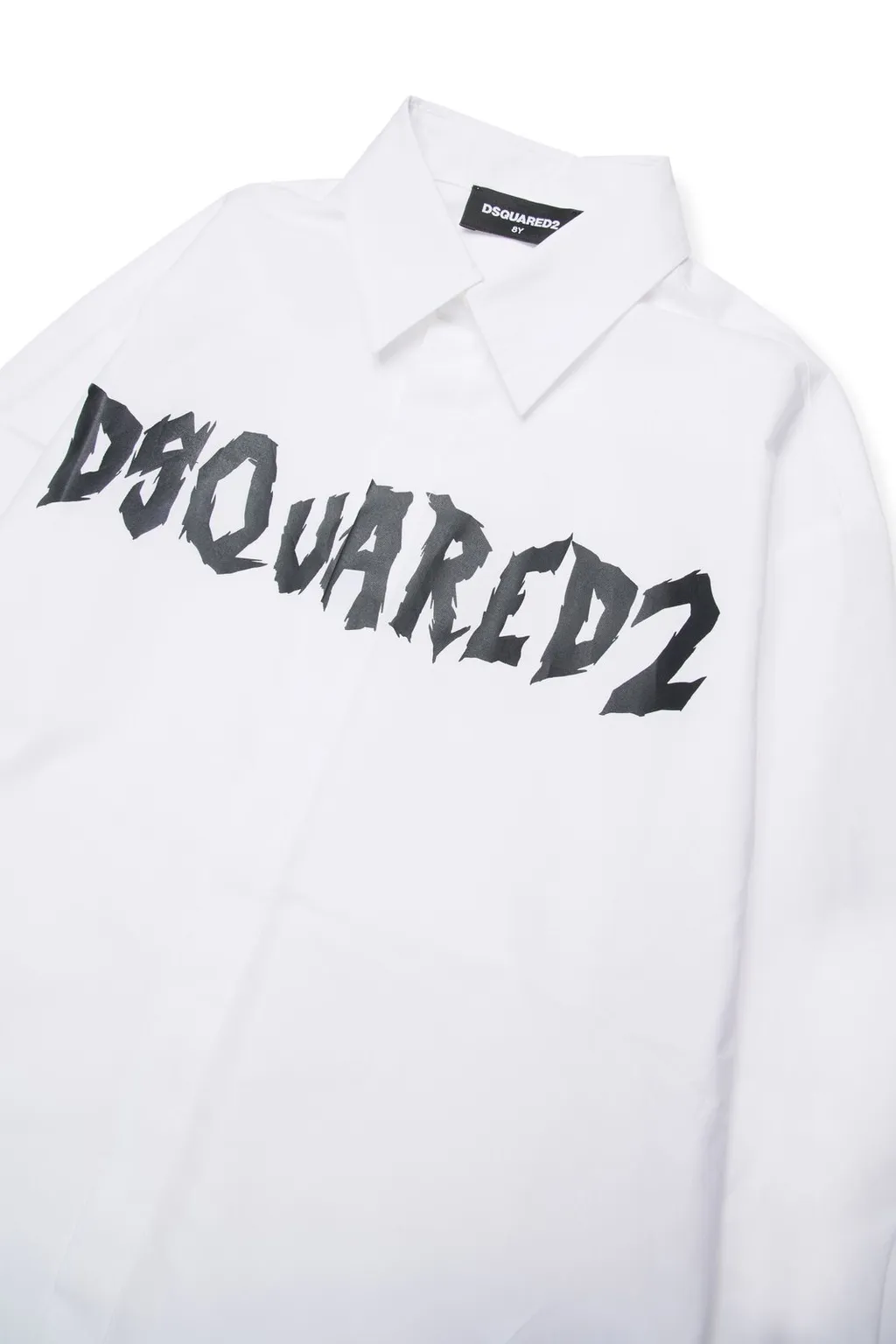 Dsquared2 Kids Logo Printed Long-Sleeved Shirt