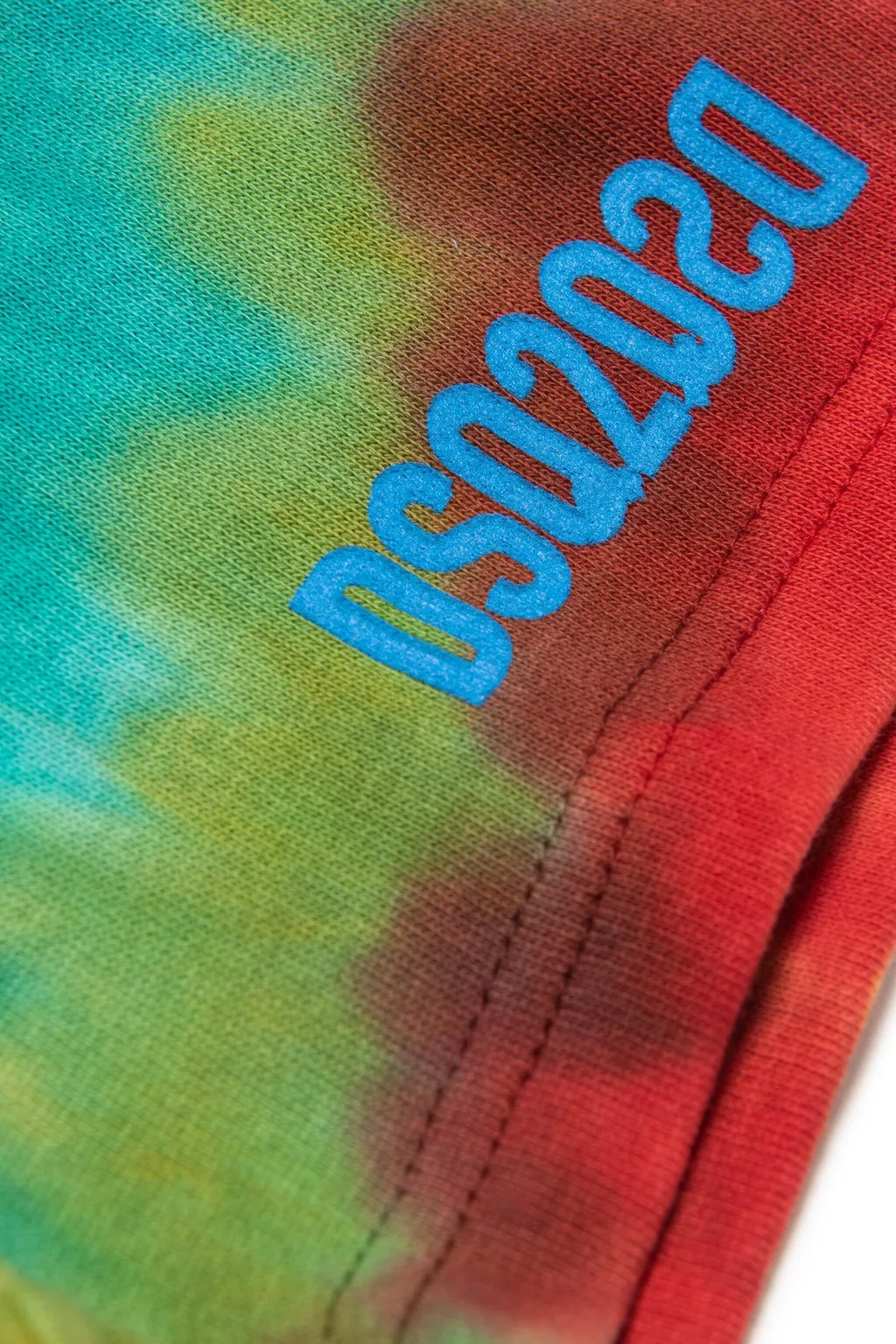 Dsquared2 Kids Tie-Dyed Printed Elasticated Waistband Shorts