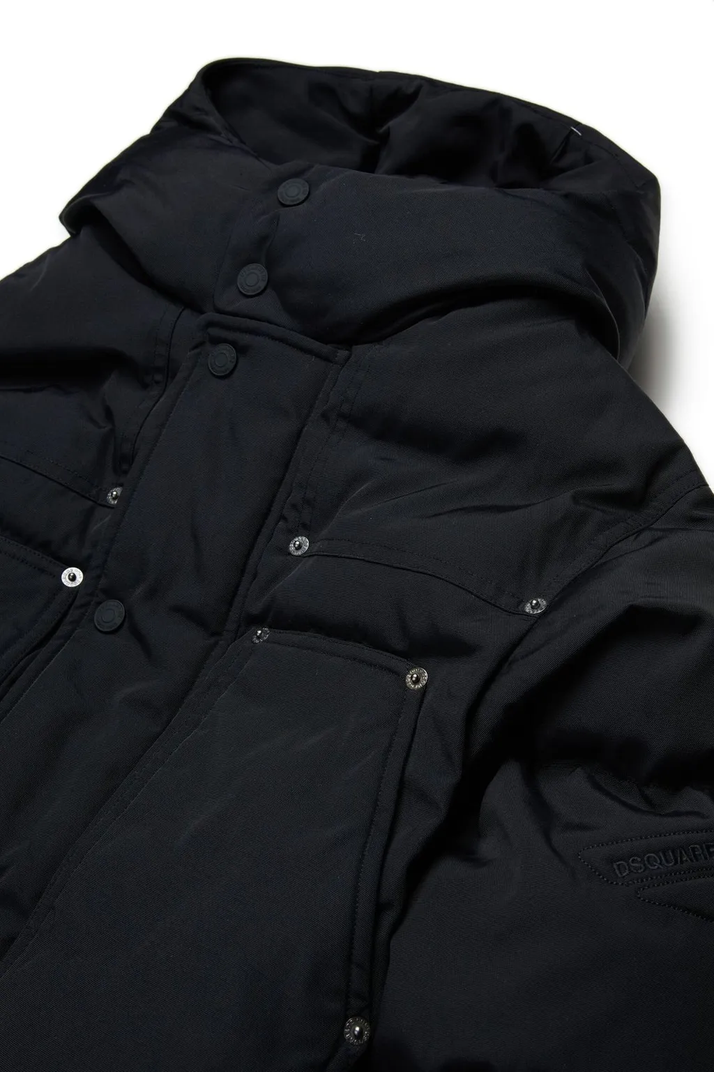 Dsquared2 Kids Logo Embroidered Padded Jacket