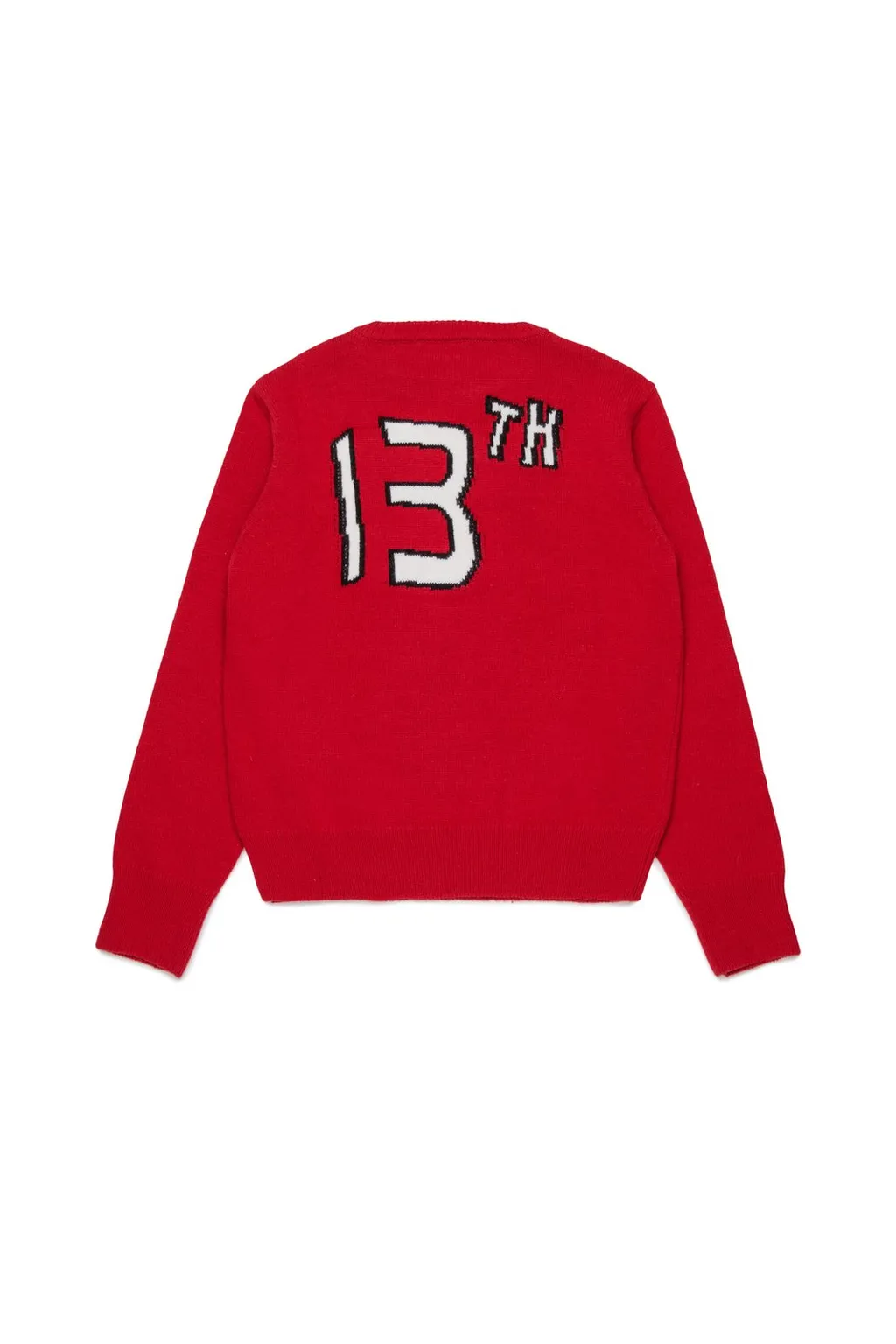Dsquared2 Kids Logo Intarsia-Knit Crewneck Jumper