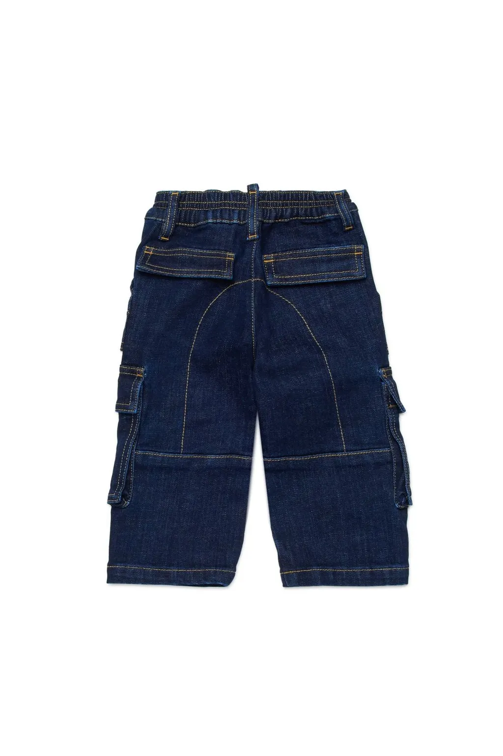 Dsquared2 Kids Icon Logo Embroidered Cargo Jeans