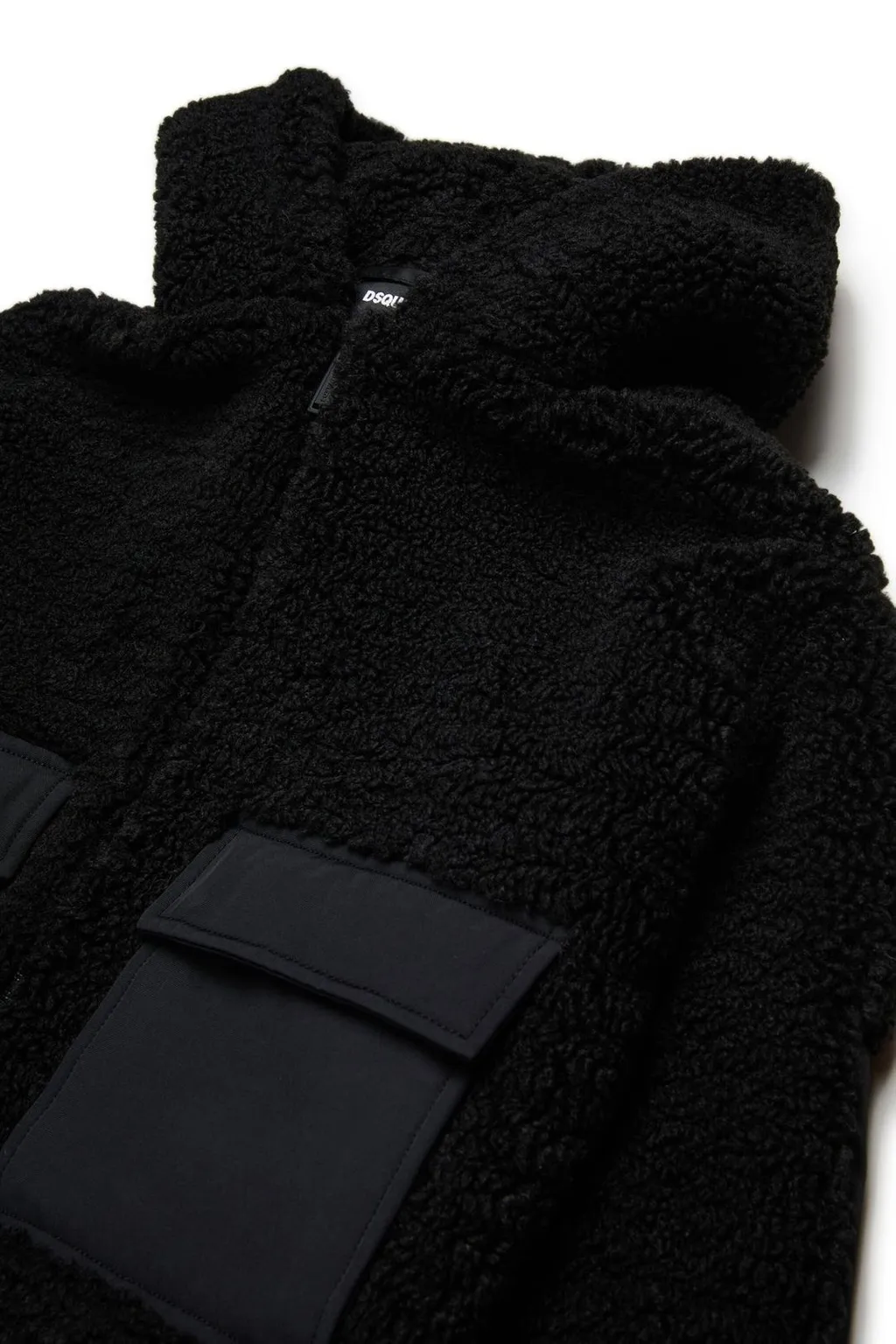 Dsquared2 Kids Hooded Teddy Jacket