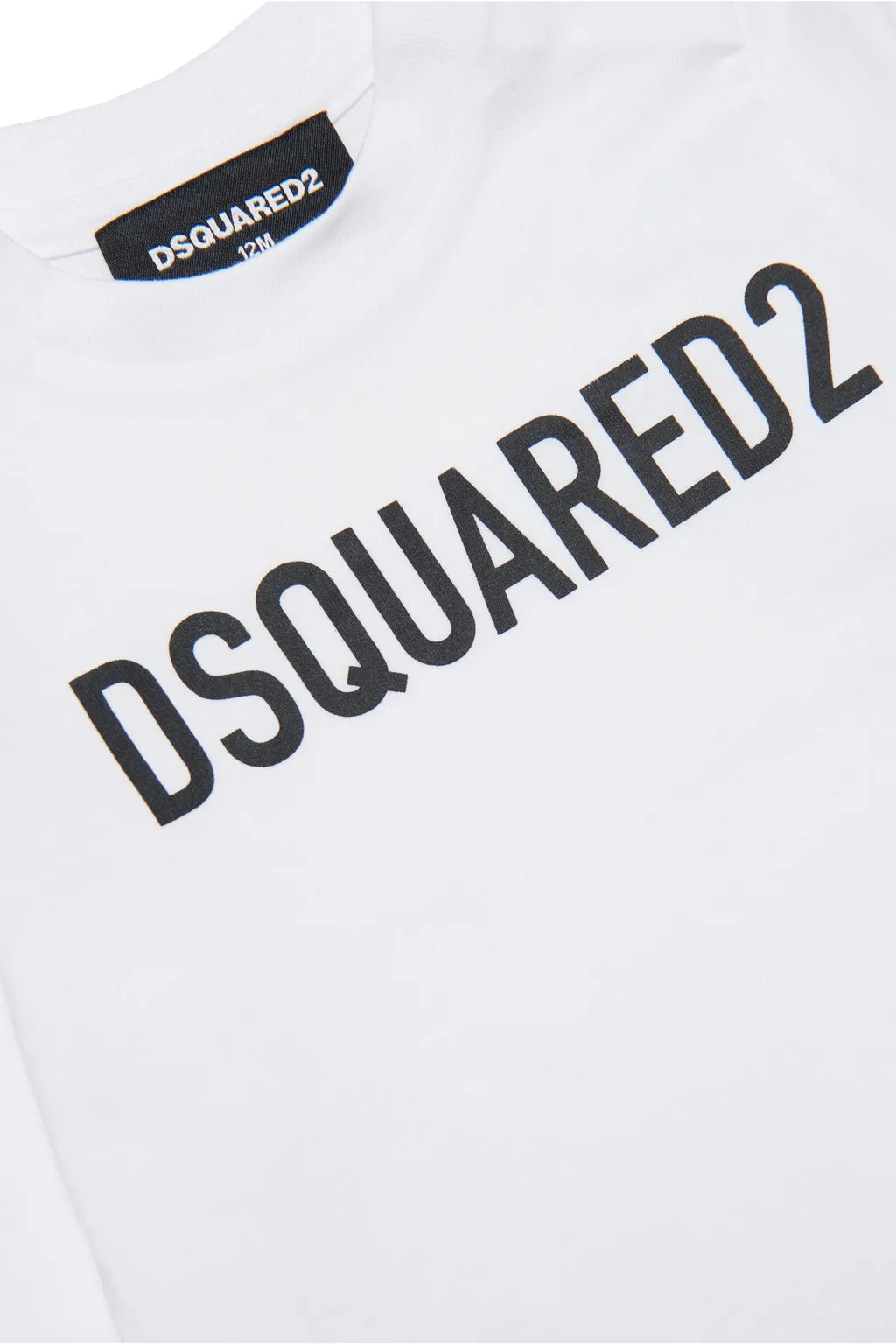 Dsquared2 Kids Logo Printed Crewneck T-Shirt
