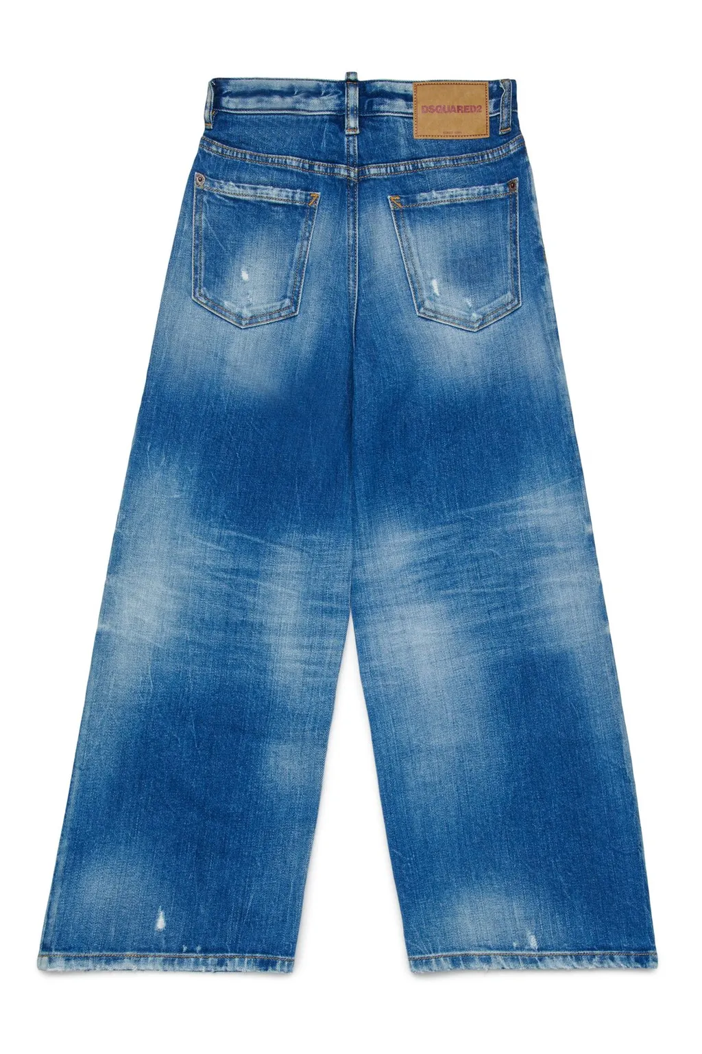 Dsquared2 Kids Distressed Flared Jeans