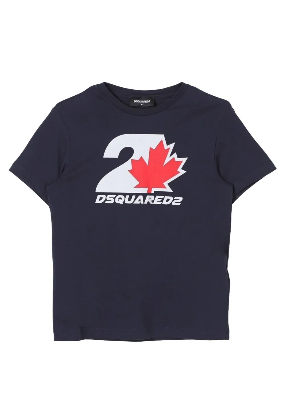 Dsquared2 Kids Logo Printed Crewneck T-Shirt