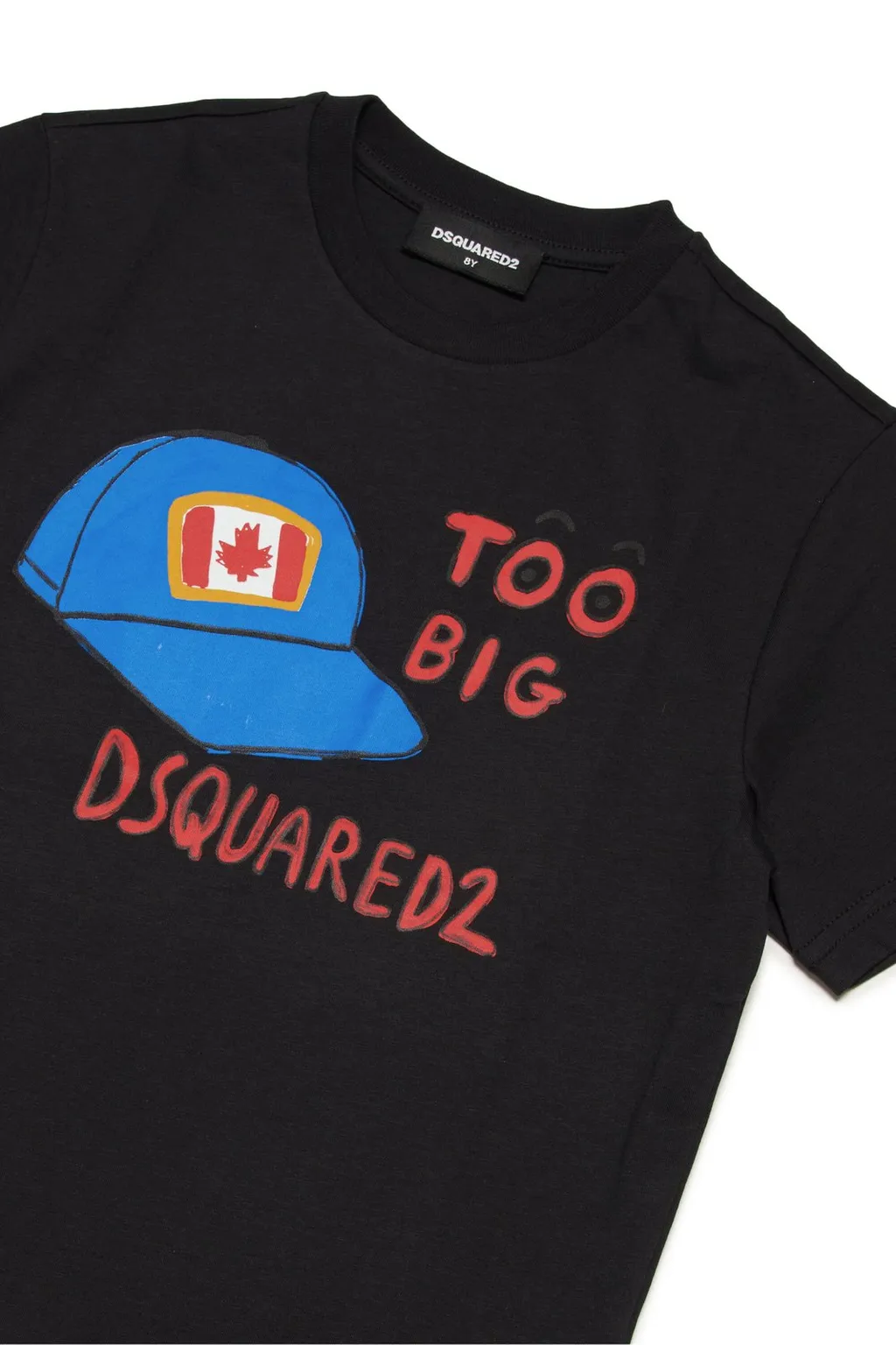 Dsquared2 Kids Logo Printed Crewneck T-Shirt
